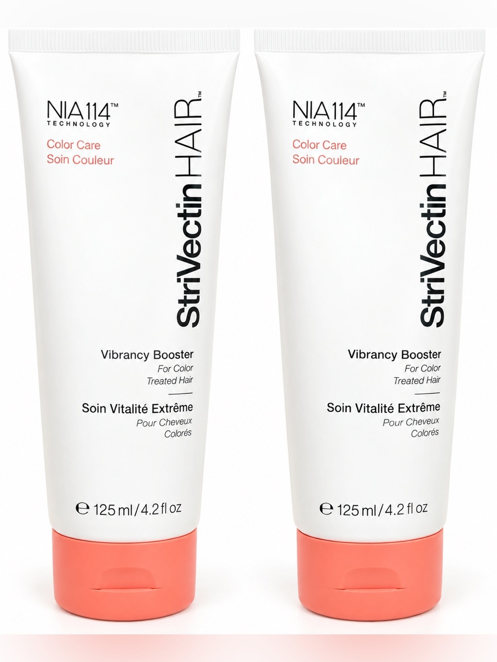 NEW 2x StriVectin HAIR Color Care Vibrancy Booster for Color Treated Hair 4.2oz